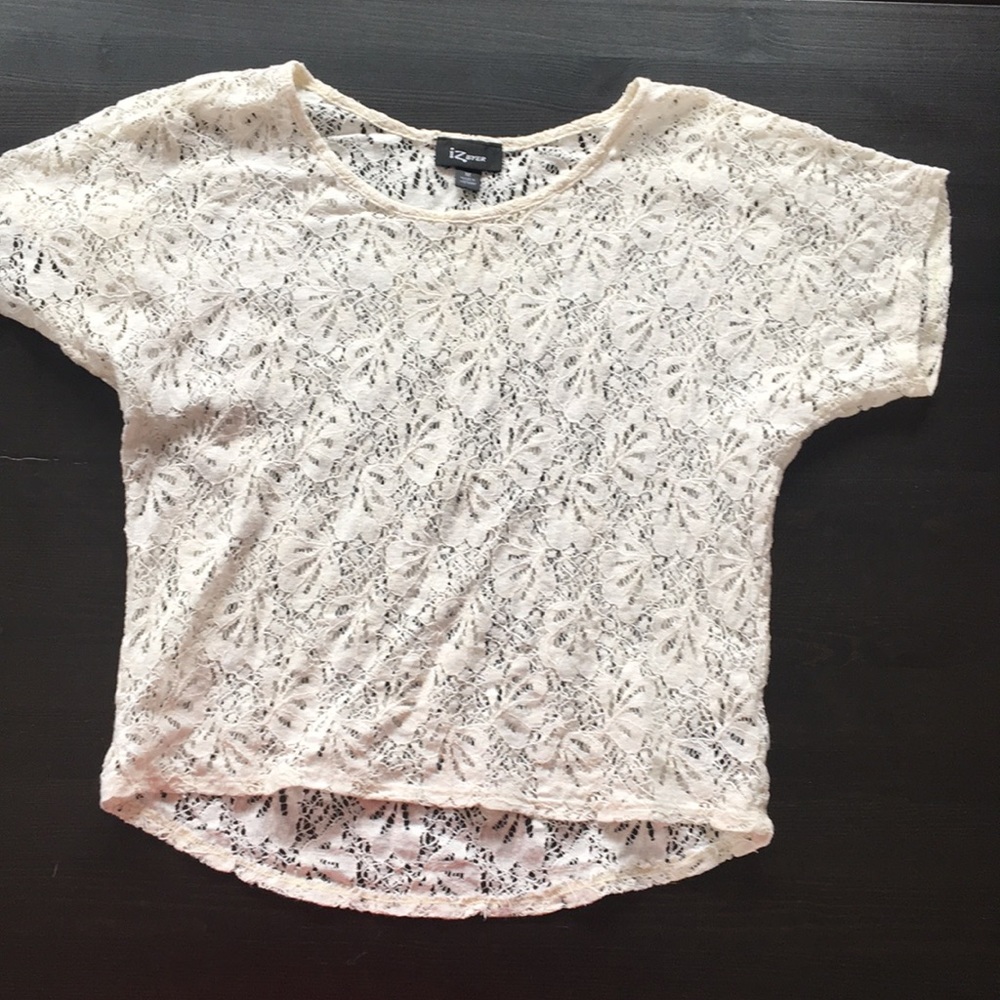Medium Iz Byer See-Through Shirt